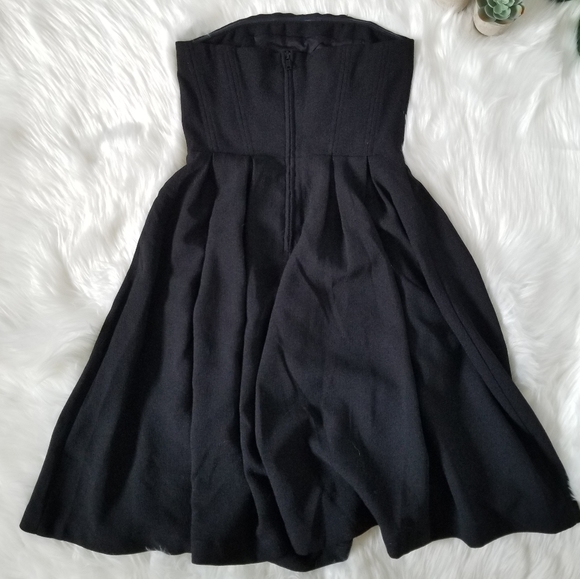H&M Black Strapless Dress - Picture 3 of 5